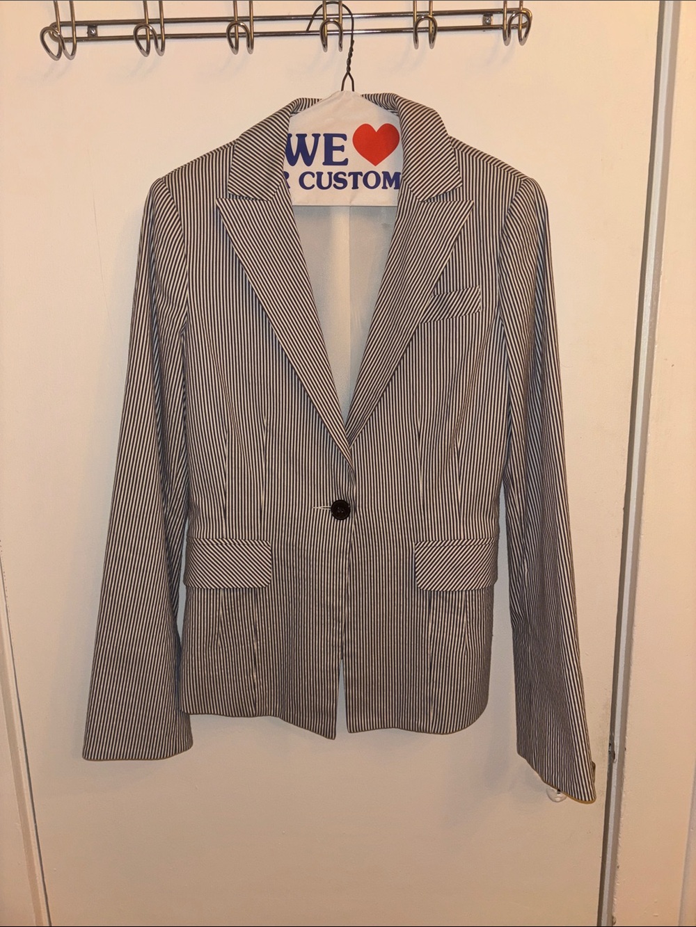 Rare Derek Lam 10 Crosby Striped Blazer